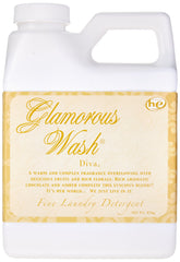 TYLER CANDLE COMPANY envase frontal del detergente show fragancia Katina y cuidado delicado