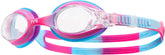 TYR gafas Swimple frontal con colores vivos y identificación rápida