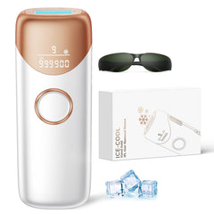 Ubroo dispositivo frontal dorado mostrando diseño ergonómico y elegancia