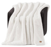 UGG manta Euphoria front packaging mostrando lujo y confort