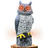 Ugold owl front view showing realistic paint and guarding benefit