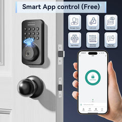 Ulecoce knob set side profile showing ergonomic handle and durable finish