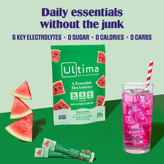 Ultima Replenisher single stickpack close-up emphasizing easy tear-and-mix use
