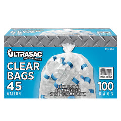 Ultrasac frente del empaque mostrando cantidad y tamaño, fácil identificación