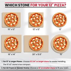 Unicook stone inside oven demonstrating proper clearance and safe fit benefit