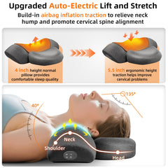 Upalled núcleo viscoelástica contorneada beneficiando soporte cervical