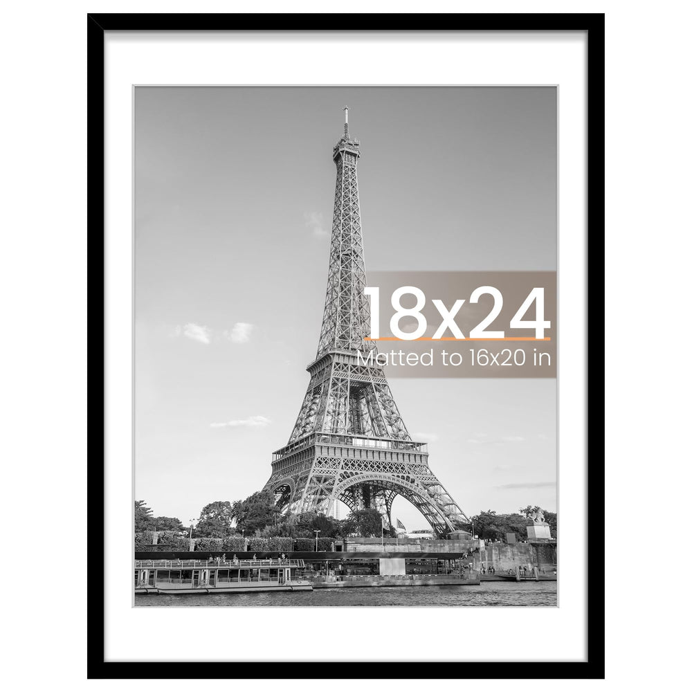 upsimples marco frontal negro mostrando póster claro y presentación profesional