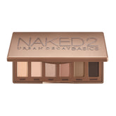 Urban Decay paleta Naked2 Basics frontal con estuche compacto y cierre seguro