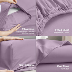 Utopia Bedding sábana ajustada en cama queen, ajuste seguro toda la noche