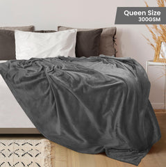 Utopia Bedding primer plano textura de felpa con tacto suave y calor ligero