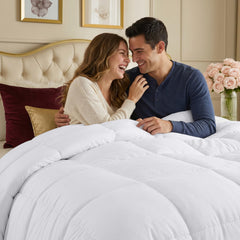 Utopia Bedding textura del tejido exterior suave que proporciona confort al tacto
