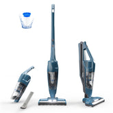 Vacmaster vista frontal del producto con beneficios de potencia y diseño