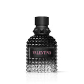 Valentino frasco frontal mostrando diseño elegante y facilidad de uso