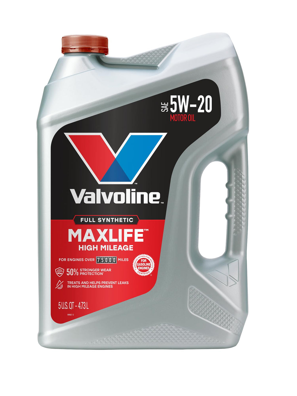 Valvoline MaxLife envase frontal mostrando presentación y volumen