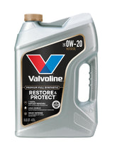 Valvoline envase Restore & Protect al frente mostrando diseño y confianza