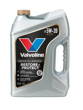 Valvoline Restore & Protect vista frontal mostrando envase y volumen