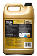 Valvoline Zerex G05 textura del líquido amarillo mostrando claridad y pureza