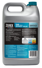 Valvoline Zerex G48 detalle del líquido destacando protección anticorrosiva visible