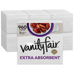 Vanity Fair frente del empaque mostrando 960 unidades y ahorro