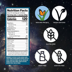 Vega primeros planos de espinaca y kale usados en la fórmula, nutrición vegetal