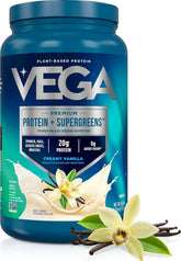 Vega vista frontal del envase Vainilla Crema, práctico y completo