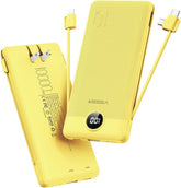 VEGER vista frontal del power bank con diseño compacto y puerto integrado
