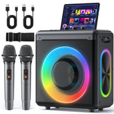 VERKB vista frontal del altavoz con potencia clara y control fácil
