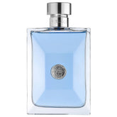 Versace frasco frontal mostrando diseño elegante y presencia