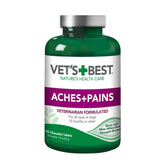 Vet's Best frente del envase mostrando 150 tabletas y beneficios naturales