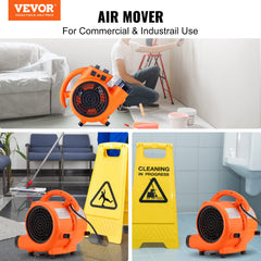 VEVOR Air Mover panel de control con selección de tres velocidades y temporizador