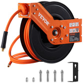 VEVOR carrete frente mostrando diseño robusto y fácil acceso