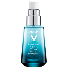 VICHY frasco frontal del Mineral 89 Eye con diseño compacto y beneficio hidratante