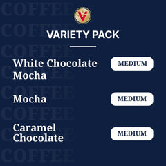 Victor Allen's Coffee detalle de cápsula y sello, asegura frescura y aroma