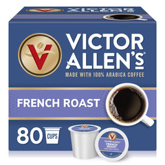 Victor Allen's frontal del empaque mostrando 80 cápsulas y conveniencia