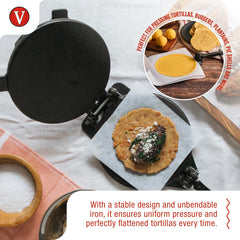 Victoria primer plano del mango ergonómico para mejor agarre y control
