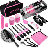 Viewsun kit frontal empaquetado en rosa, opción completa para mantener el auto limpio