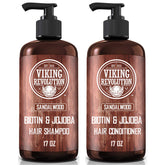 Viking Revolution vista frontal del pack con aroma sándalo y aporte de hidratación