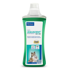 Virbac C.E.T. Aquadent Fr3sh frente del empaque muestra etiqueta clara y beneficios