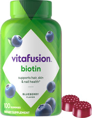 Vitafusion frasco frontal mostrando etiqueta y beneficios visibles