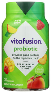 vitafusion front bottle showing product and label for easy identification and trust