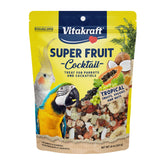 Vitakraft empaque frontal del Super Fruit Cocktail mostrando contenido tropical