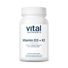 Vital Nutrients frasco frontal mostrando etiqueta limpia y beneficio de calidad
