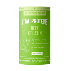 Vital Proteins frasco frontal mostrando diseño y tamaño del envase — confianza visual