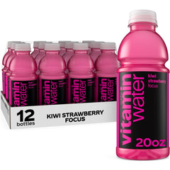 vitaminwater Focus frente del pack mostrando diseño y conveniencia