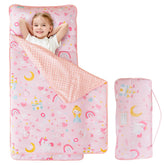 Viviland vista frontal del conjunto rosa con diseño princesa, bonita presentación y utilidad