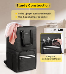 Vorspack compartimentos abiertos con ropa organizada y acceso rápido