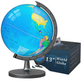 Voxelure globo frontal 13" visible y claro para estudio