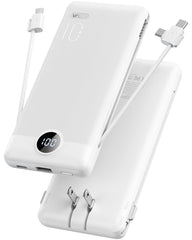 VRURC vista frontal del power bank mostrando diseño y portabilidad