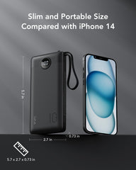 VRURC pantalla LED que indica porcentaje de batería restante para control fácil