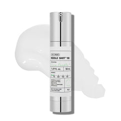 VT COSMETICS Reedle Shot 100 frasco frontal mostrando diseño y uso